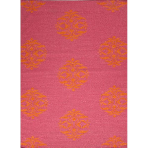 Shop Handmade Medallion Pink Area Rug (3'6" X 5'6") 3'6 x 5'6 On