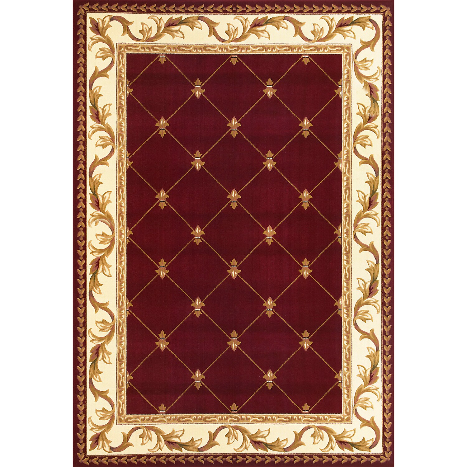 Shop Copper Grove Bruck Fleur De Lis Rug On Sale Free Shipping