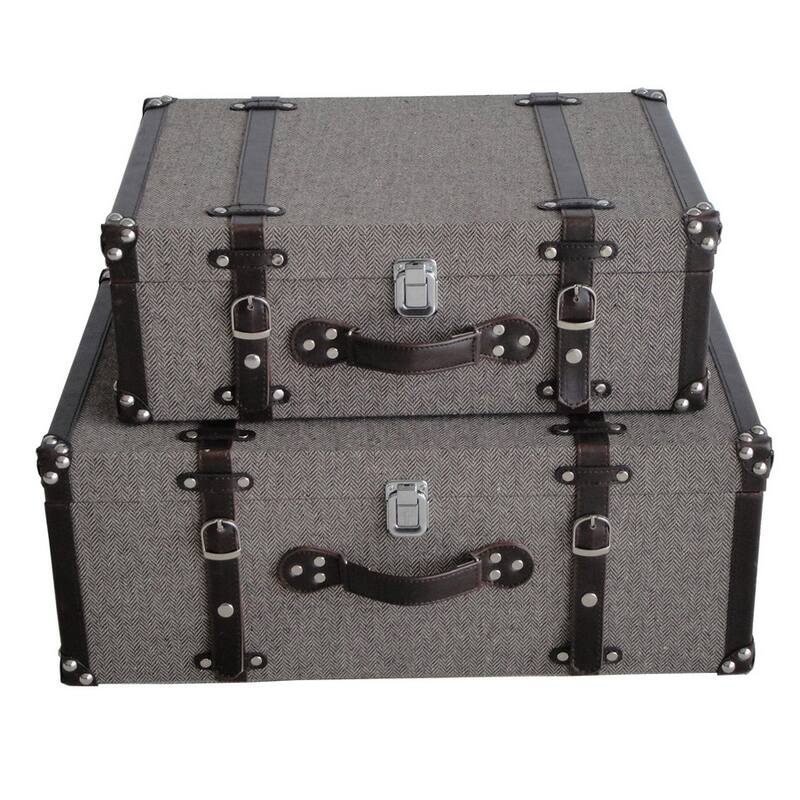Mandalay Tweed Suitcases