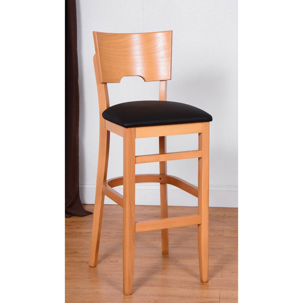 Card Beechwood Bar Stool
