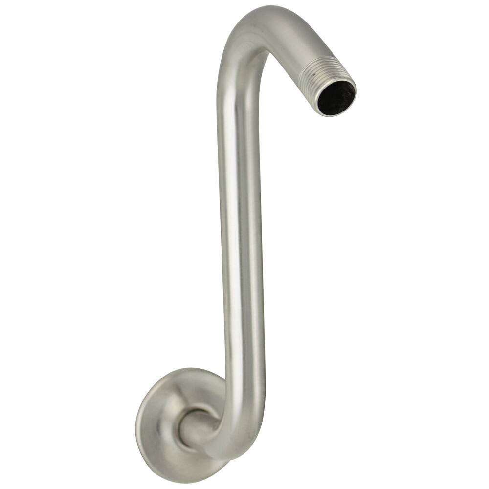 Satin Nickel S-shaped Shower Arm