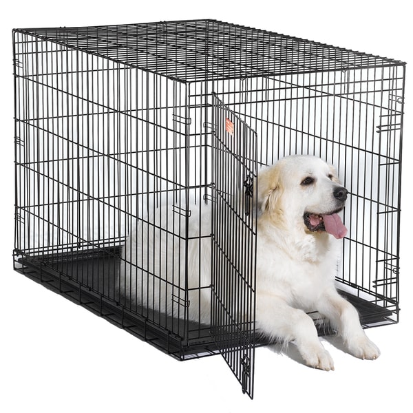 adjustable dog crate