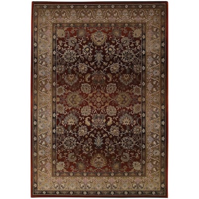 Genevieve Vintage Floral Traditions Area Rug