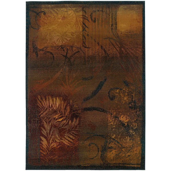 Kharma II Brown/ Gold Rug