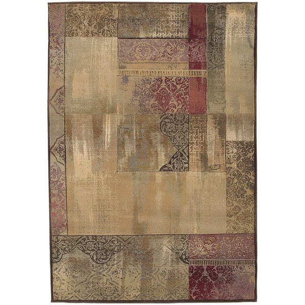 Copper Grove Aspromonte Green/ Beige Area Rug - 9'9" x 12'2"