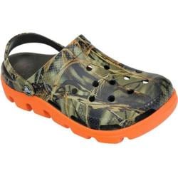 mens orange crocs