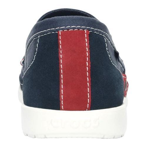 Men's Crocs Walu Accent Navy/True Red Crocs Slip ons