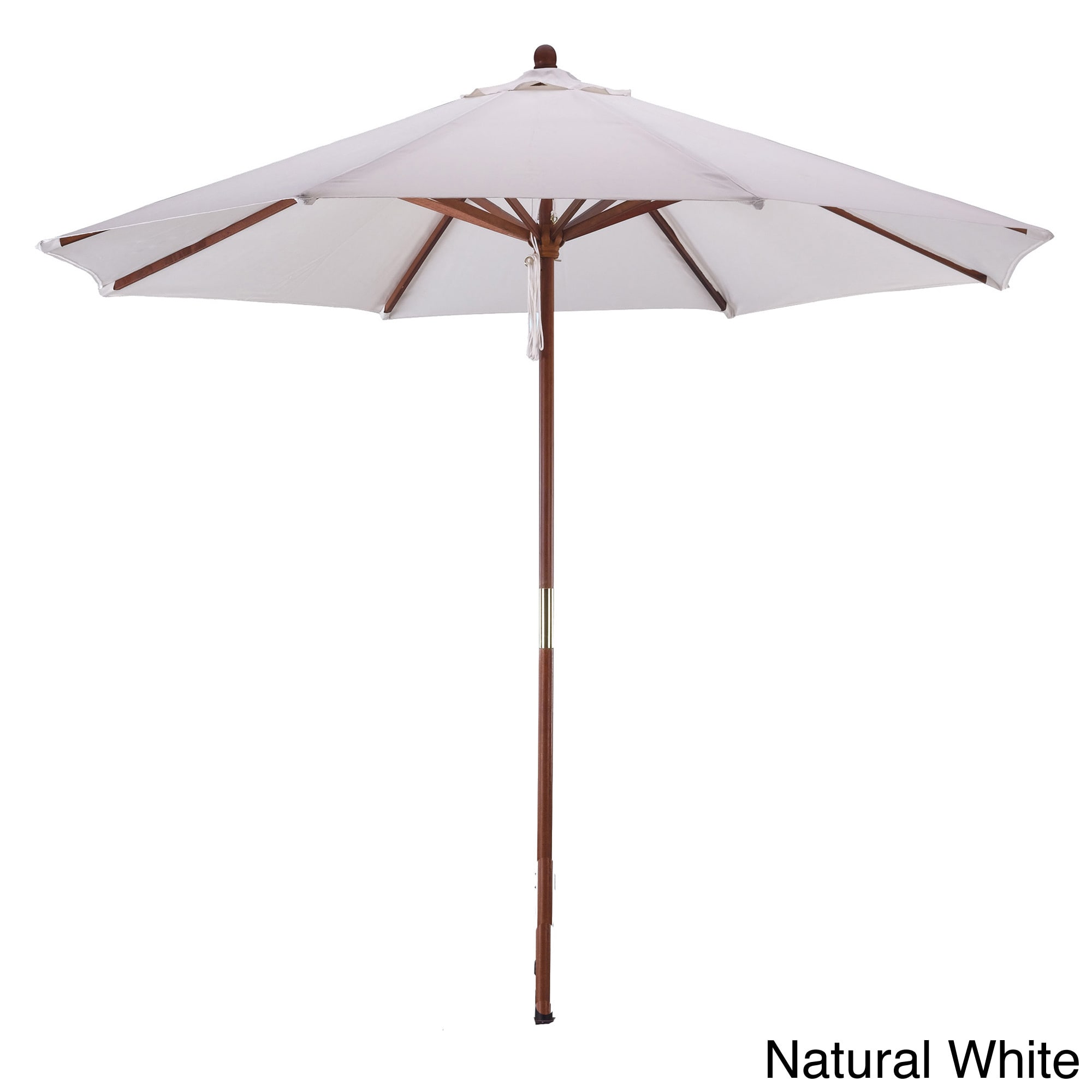 Phat Tommy Phat Tommy 9 foot Market Umbrella White Size 9 foot