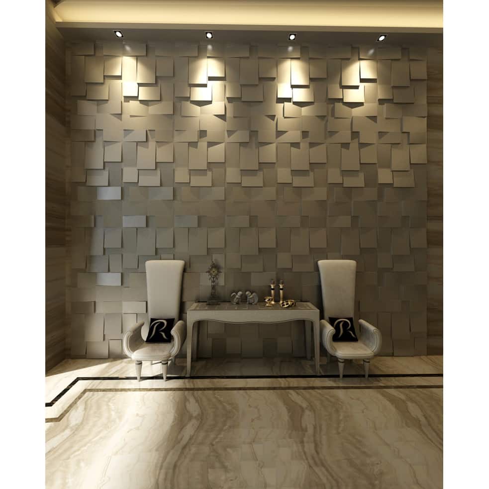 3D 'Cubes' Wall Panels (Set of 10)