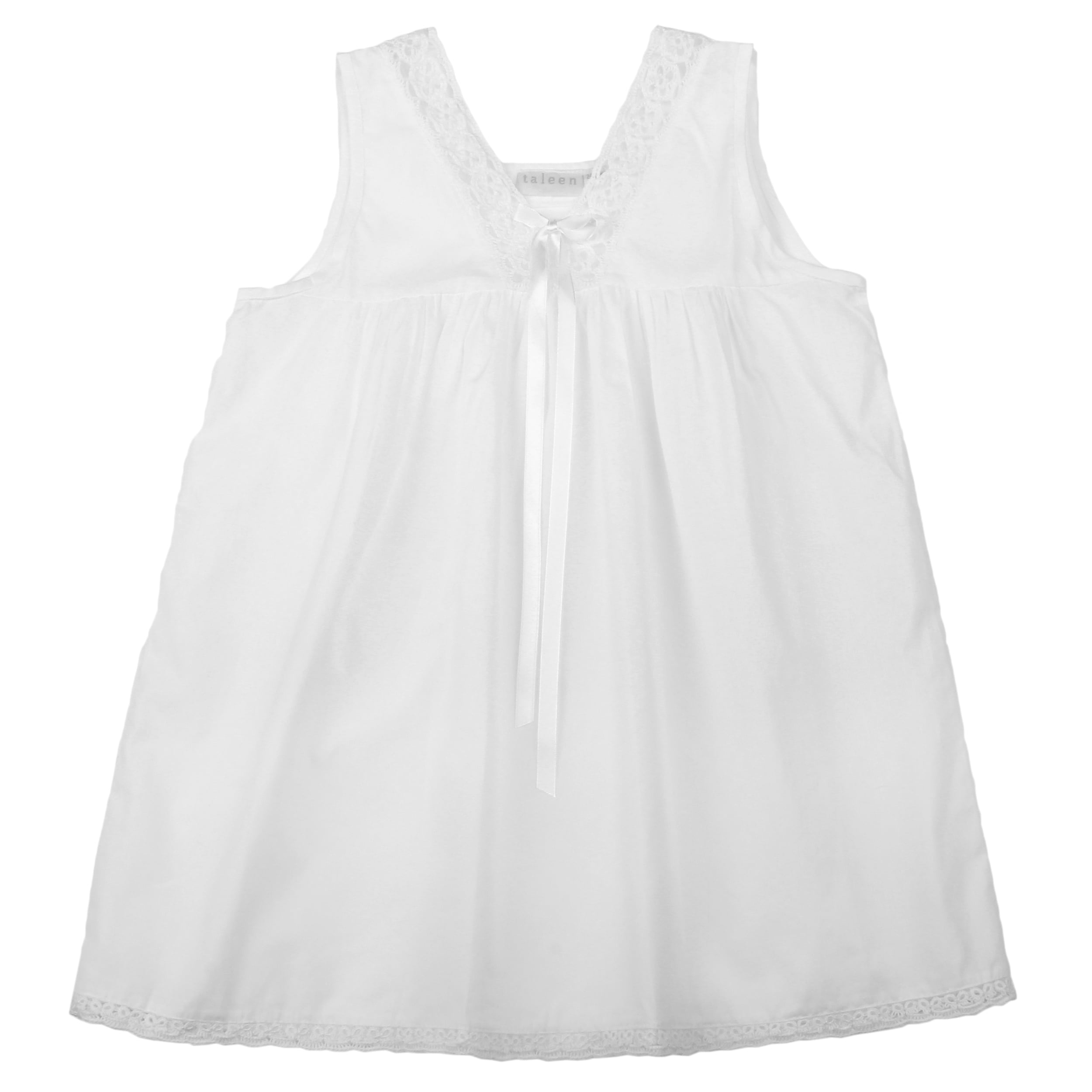 Embroidered Cotton Childrens Nightgown