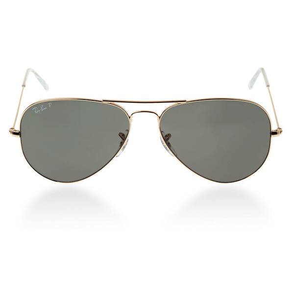 Shop Ray Ban Rb3025 Arista Gold Large Aviator Sunglasses On Sale Overstock