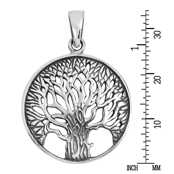 925 Sterling Silver Satin Finish Angel Charm Pendant