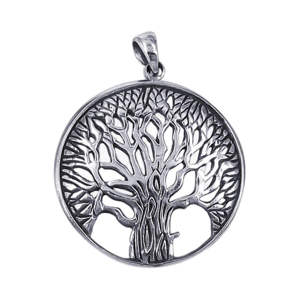 Magnificent and Inspiring Tree of Life .925 Silver Pendant (Thailand) Pendants