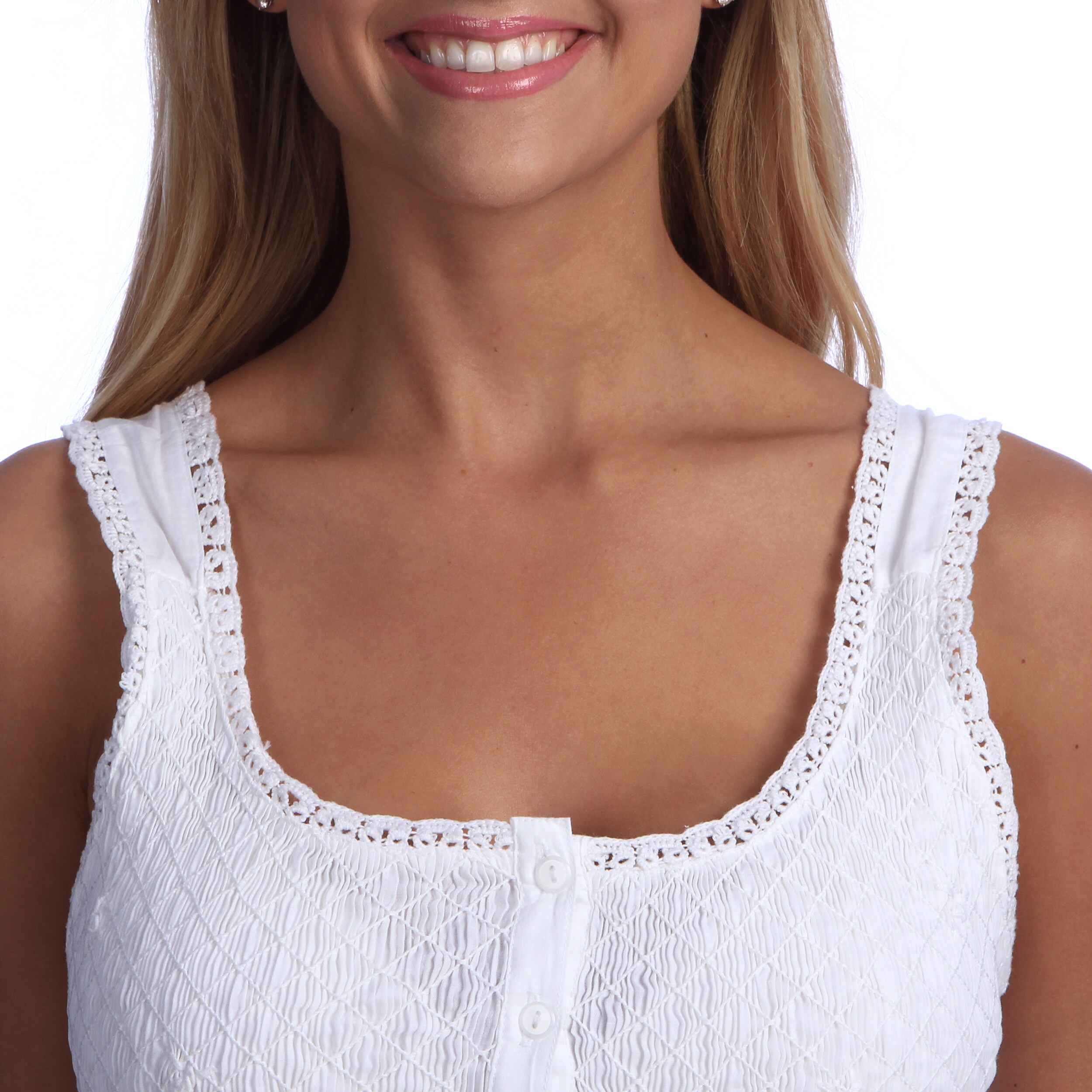 pure cotton sleeveless nightdress