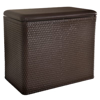 LaMont Home Carter Chocolate Bench Hamper