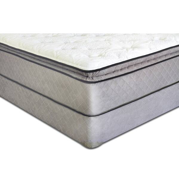 Spring Air Back Supporter Hayworth Pillow Top Queensize Mattress Set