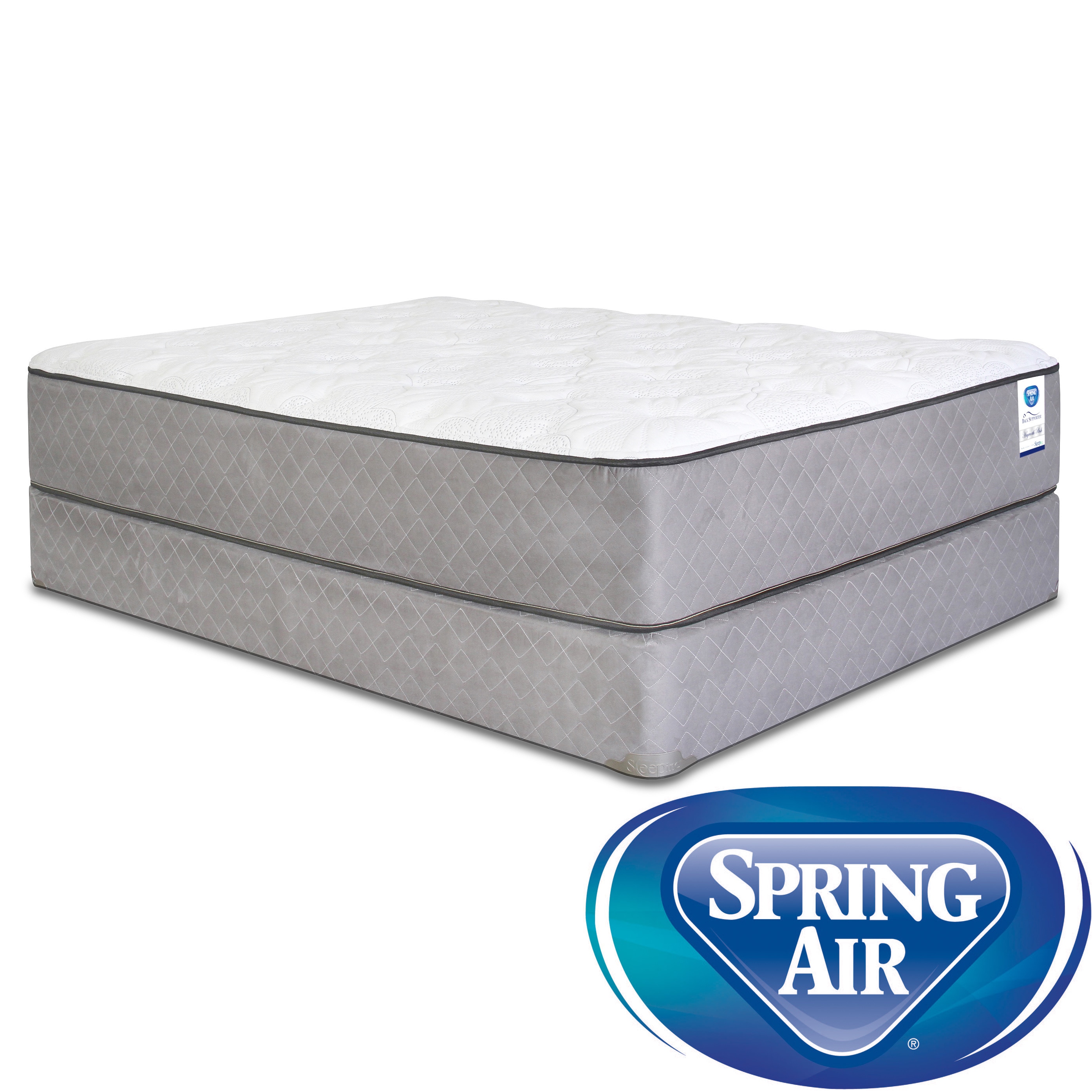 Spring Air Back Supporter Hayworth Plush California King size Mattress Set