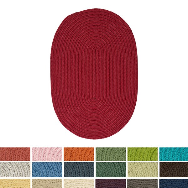 Havenside Home Rodanthe Oval Reversible Indoor Outdoor Area Rug 2 Havenside Home Rodanthe Oval Reversible Indoor Outdoor Area Rug