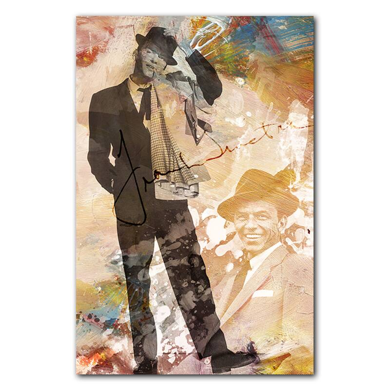 Ready2HangArt Iconic 'Frank Sinatra' Acrylic Wall Art - Multi-color