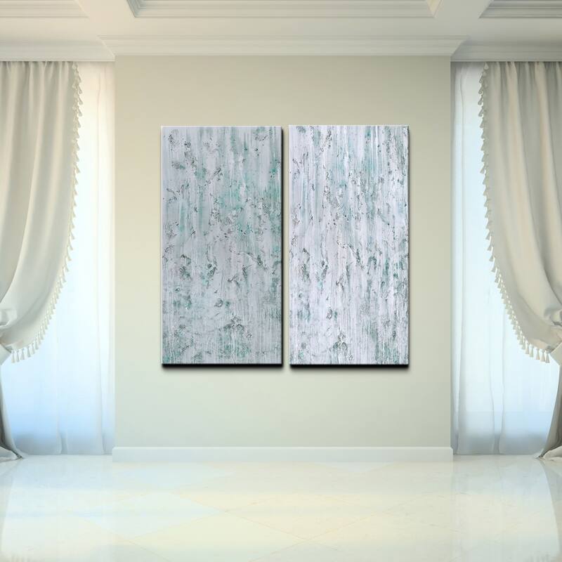 Ready2HangArt 'Abstract' Over-sized Canvas Wall Art (Set of 2)