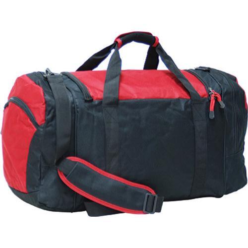 CalPak Field Pak 24in Black/Red CalPak Fabric Duffels