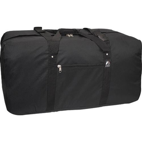 Everest 36in Large Cargo Duffel Bag 3618 Black Everest Fabric Duffels