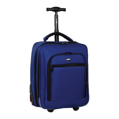 J World Upright Laptop Rolling Case Blue J World Rolling Laptop Cases