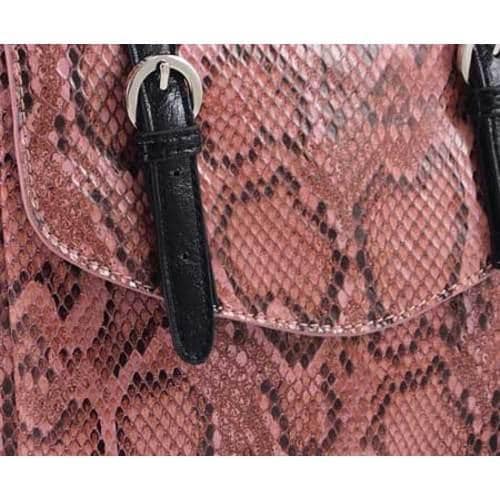 Women's 33rd & MAD Python Print Crossbody Rose 33Rd & MAD Fabric Bags