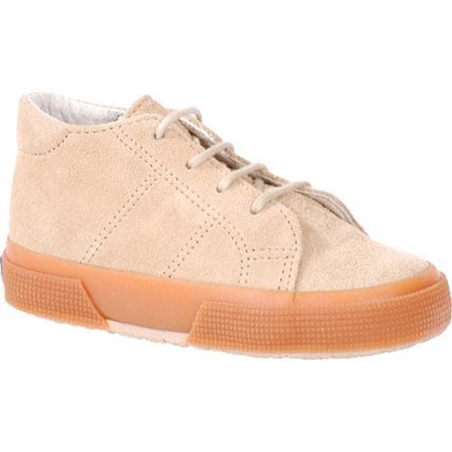 Boys' Superga 2754 BSUJ Beige Suede Superga Sneakers