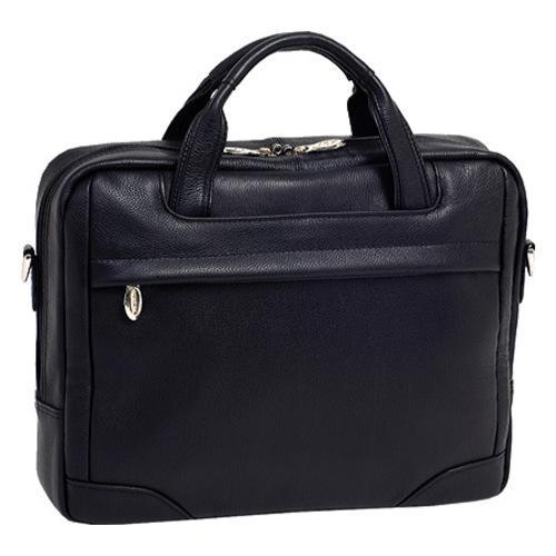 McKlein Bronzeville Black McKlein Leather Briefcases