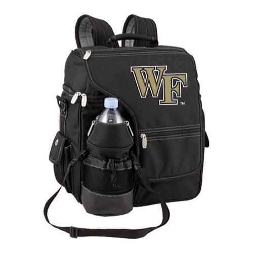 Picnic Time Turismo Wake Forest Demon Deacons Print Black