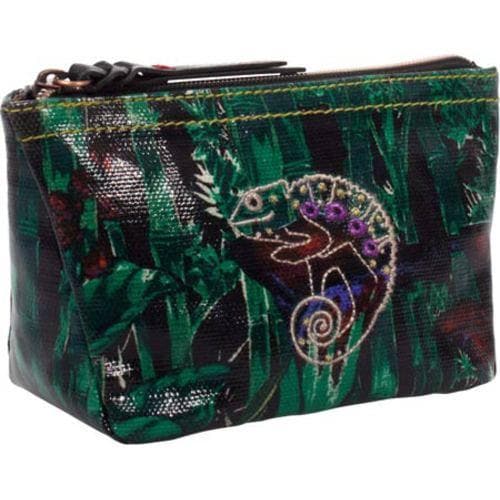 Women's Sakroots Artist Circle Cosmetic Emerald Bambu Sakroots Makeup Cases