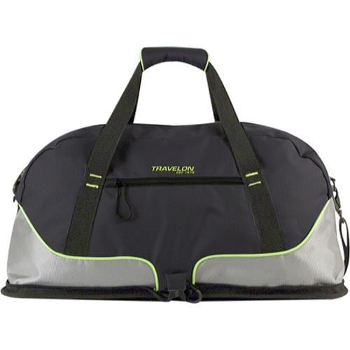 Travelon 21in Pack Away Duffel Black Travelon Tote Bags