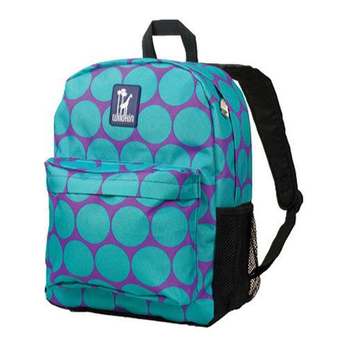 Wildkin Crackerjack Backpack Big Dots Aqua