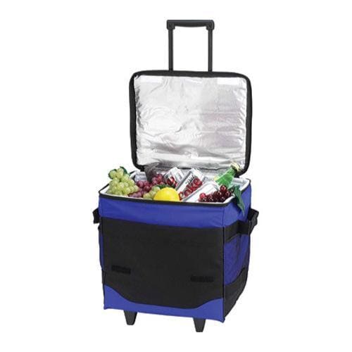 Picnic At Ascot 60 can Collapsible Rolling Cooler Royal Blue