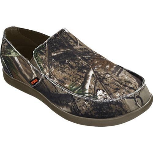 Men's Crocs Santa Cruz Realtree Chocolate Crocs Slip ons