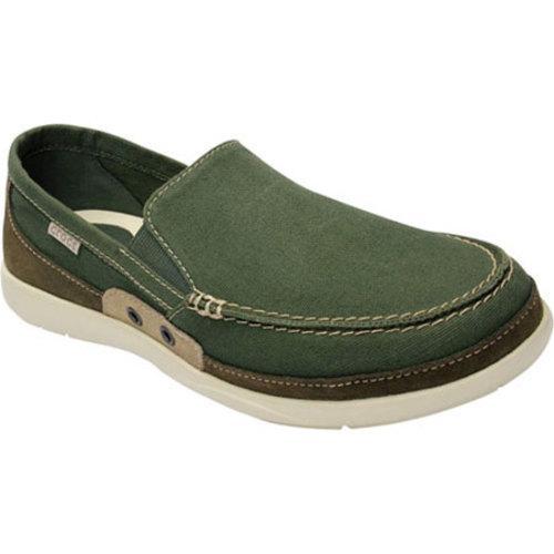 Men's Crocs Walu Accent Army Green/Stucco - Free Shipping Today ...