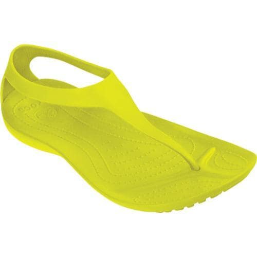 Women's Crocs Sexi Flip Citrus/Citrus Crocs Sandals