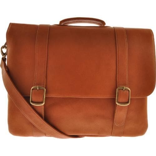 Millennium Leather Vaqueta Napa Deluxe Flapover Tan Vaqueta Napa