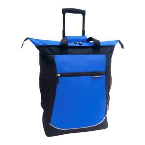 Travelers Club 20in Rolling Tote w/ Telescopic Handle Blue Travelers Club Under 24" Uprights