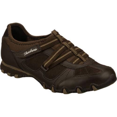 Women's Skechers Bikers Rock Steady Brown Skechers Sneakers