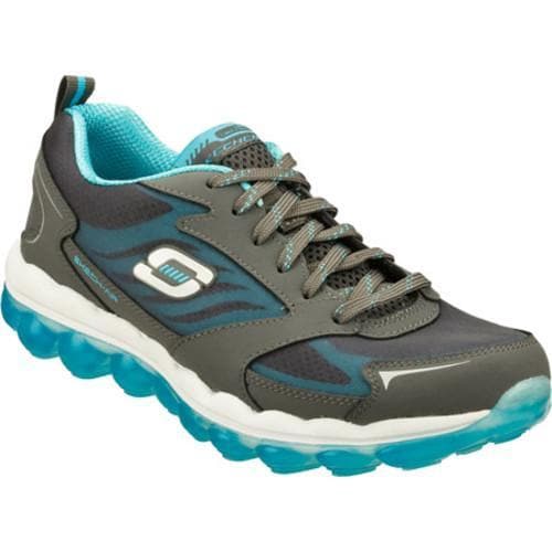 Womens Skechers Skech Air Gray/Blue   Shopping   Great