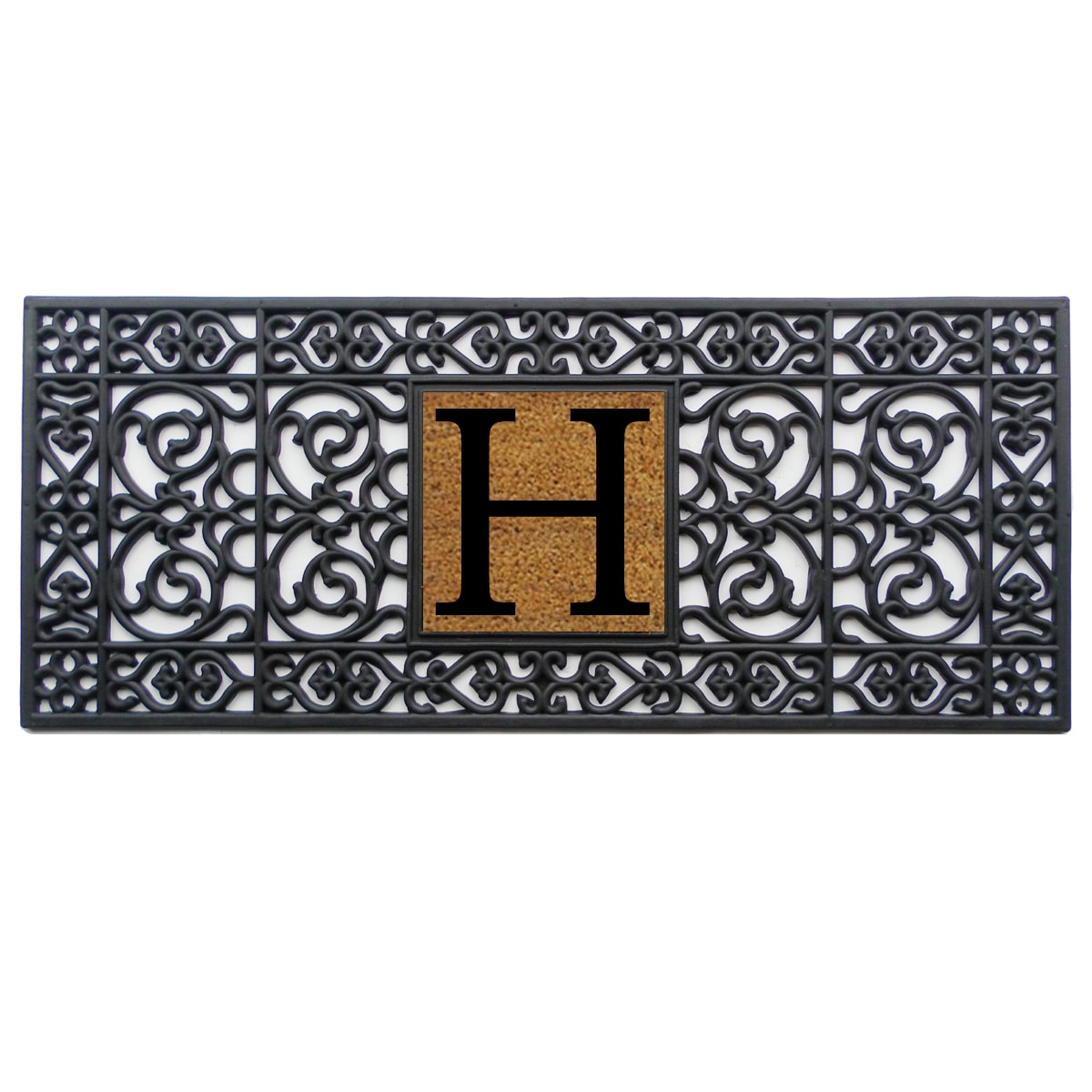 Rubber Monogrammed Doormat (17x41)