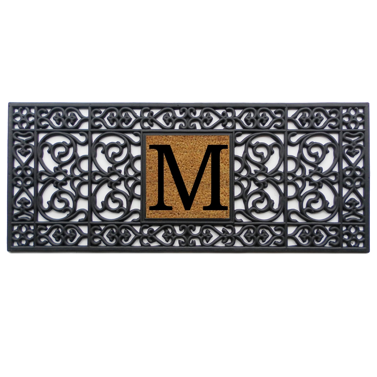 Rubber Monogrammed Doormat (17x41)