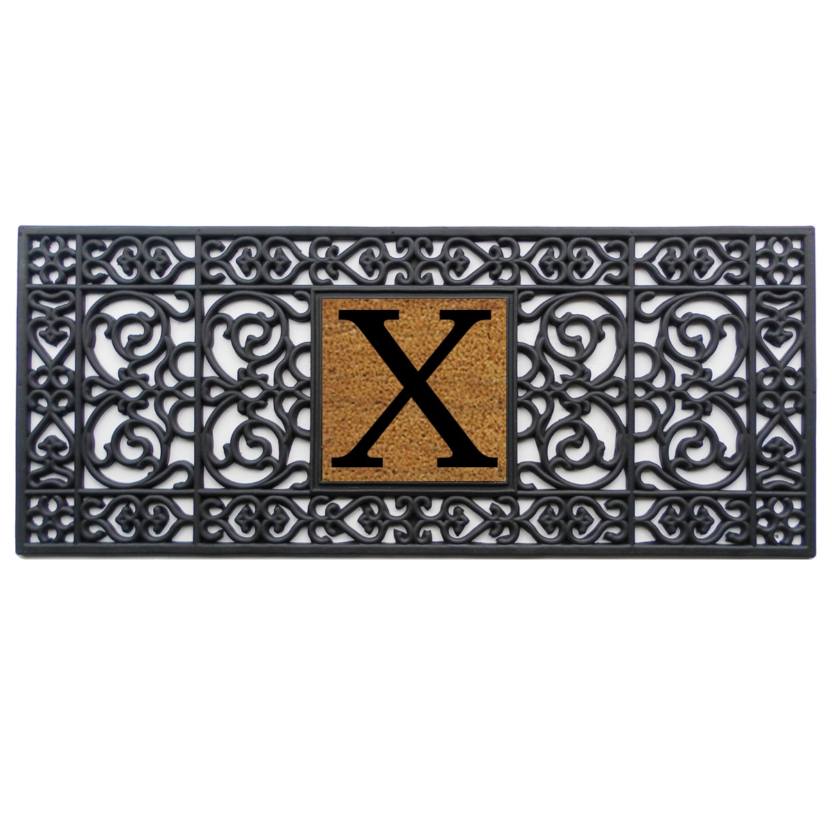 Rubber Monogrammed Doormat (17x41)