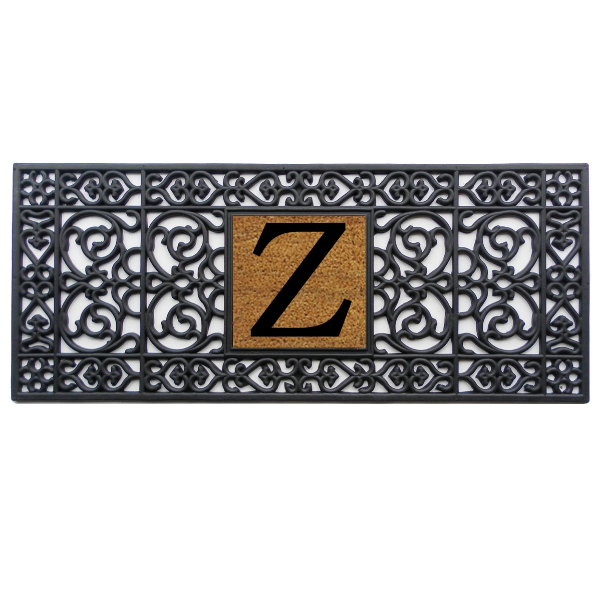 Rubber Monogrammed Doormat (17x41)