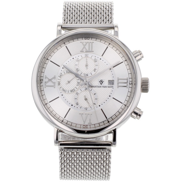 Shop Christian Van Sant Men's Sonptueuse Watch - Free Shipping Today ...