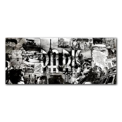 Paris' City Wrapped Canvas Wall Art
