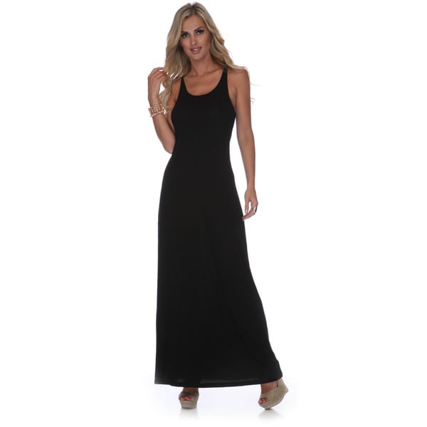 Shop White Mark Women's 'Karin' Maxi Dress - On Sale - Free Shipping On ...