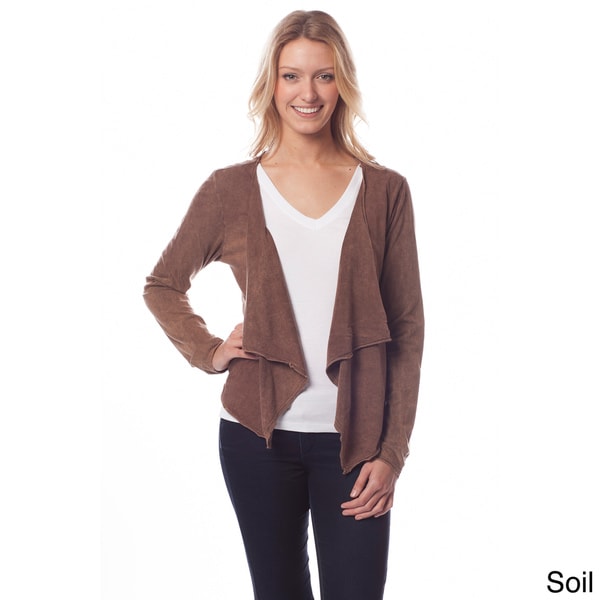 FTL Womens Lightweight Criss Cross Pullover Cardigan